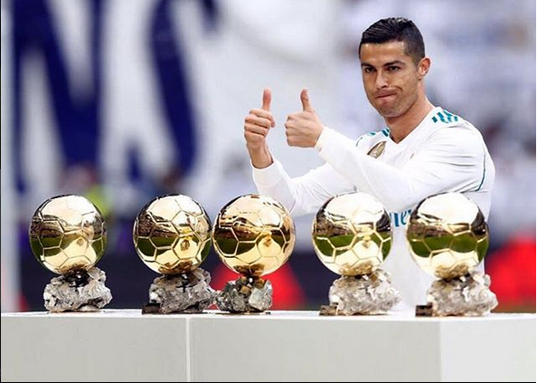 Cristiano Ronaldo With Trophy