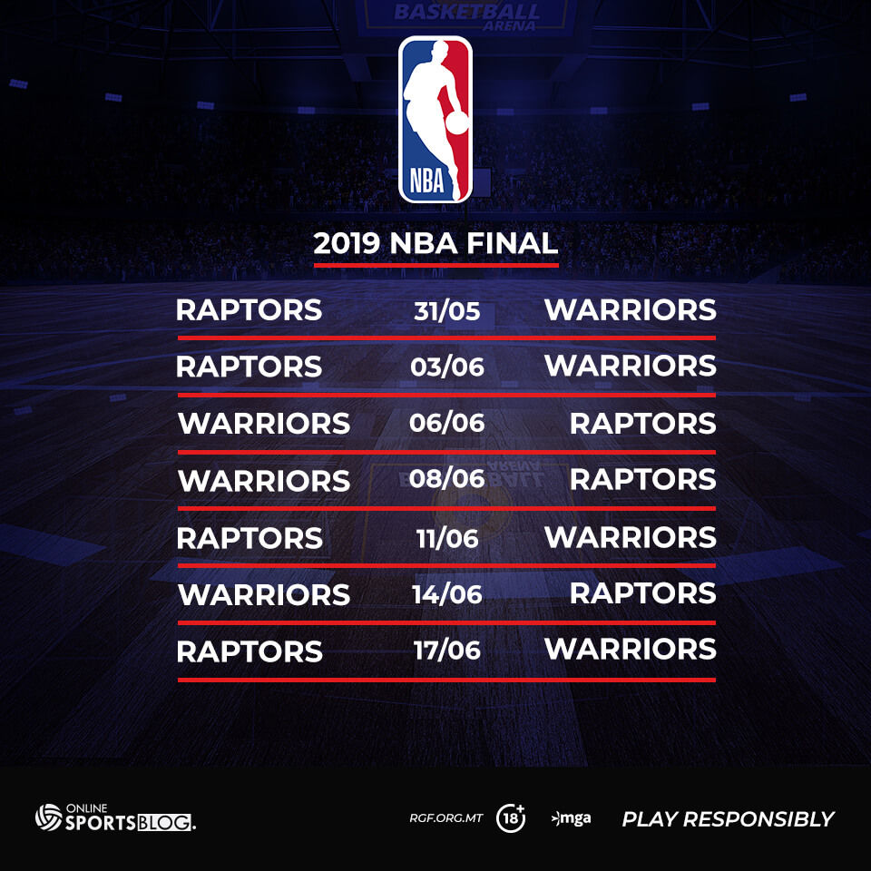 what is the nba final schedule